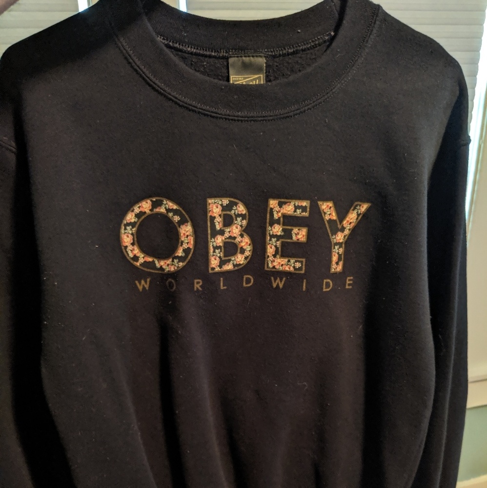 OBEY Crew Neck Sweatshirt